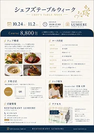 チラシ・ポスターの見本